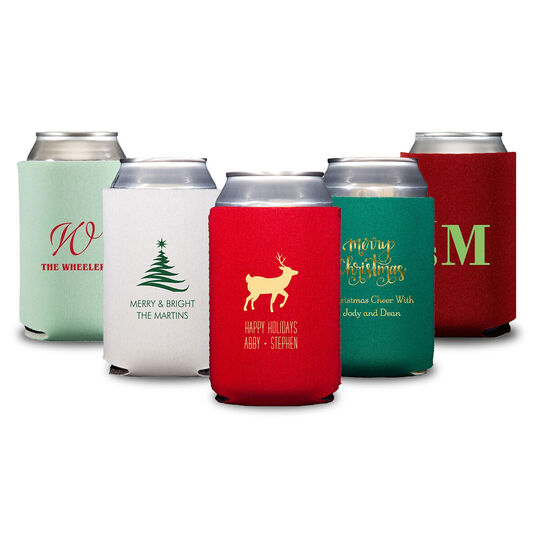 Design Your Own Christmas Collapsible Koozies